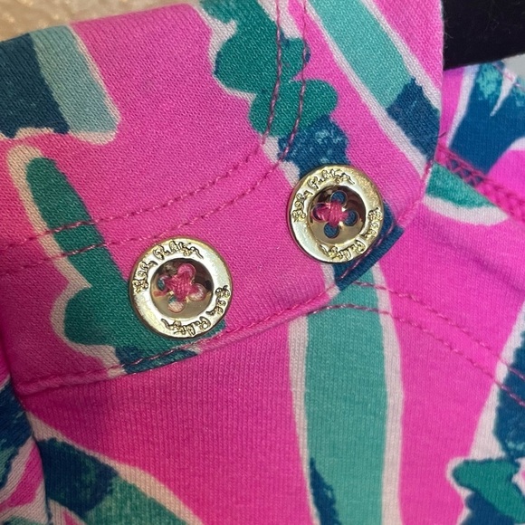 Lilly Pulitzer Girls Sophie Dress Mandevilla Pink Extra Lucky Elephant - Picture 4 of 8